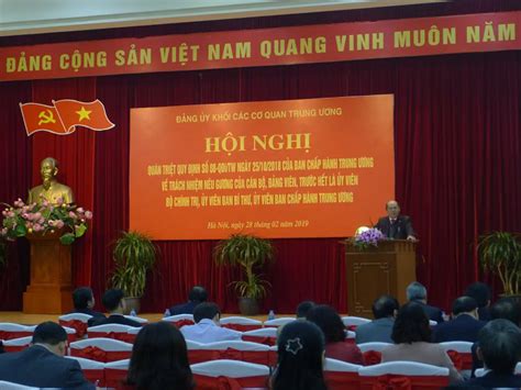 quy định 646 về trách nhiệm nêu gương|Quân ủy Trung ương .